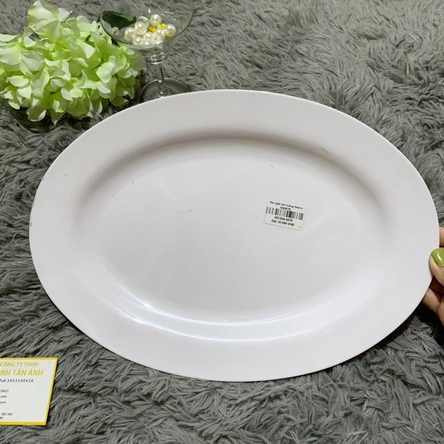 Dĩa nhựa xoài lớn màu trắng fataco HX407S