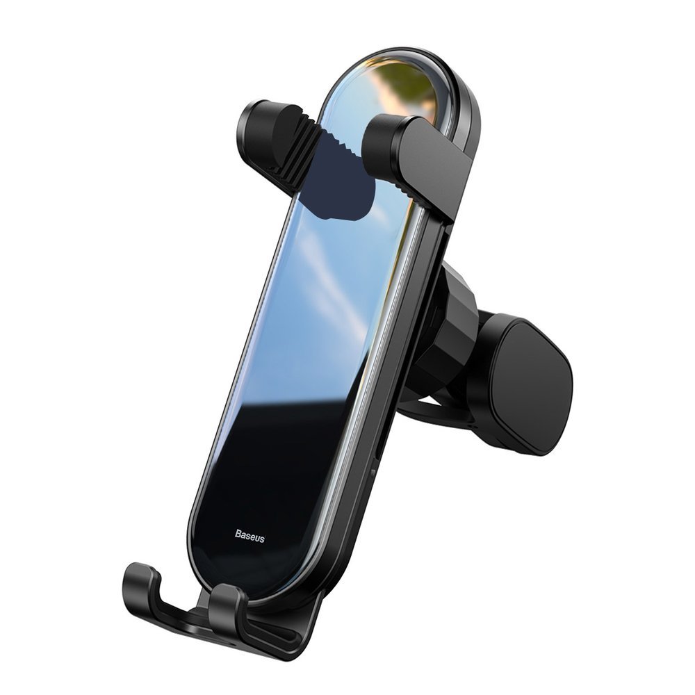 Giá đỡ điện thoại trên xe hơi Baseus SUYL-QE01/0S Penguin gravity phone holder-Hàng chính hãng