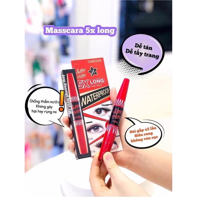 Mascara nối mi hai đầu Sivanna Super Model 5C