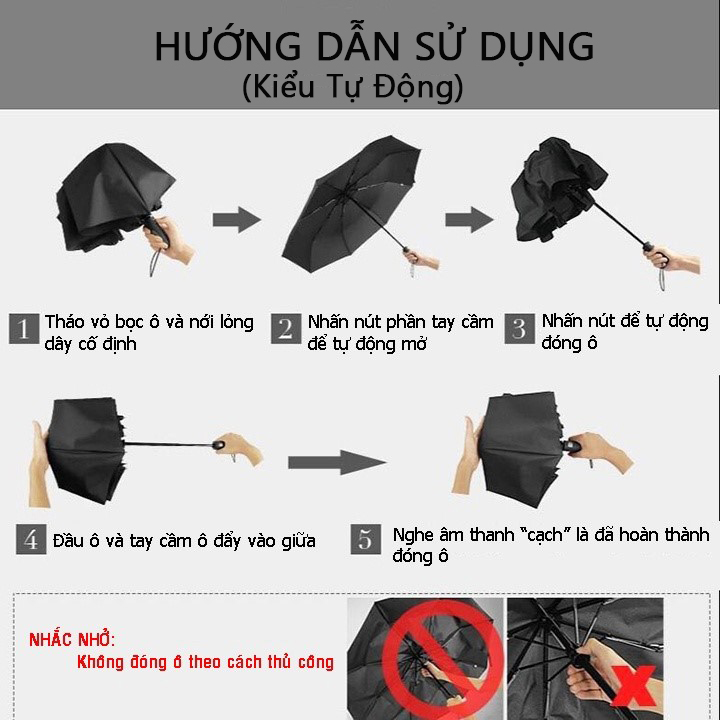 Ô Dù gấp gọn , dù che mưa , chống tia UV 8 nan ( nhiều mẫu )