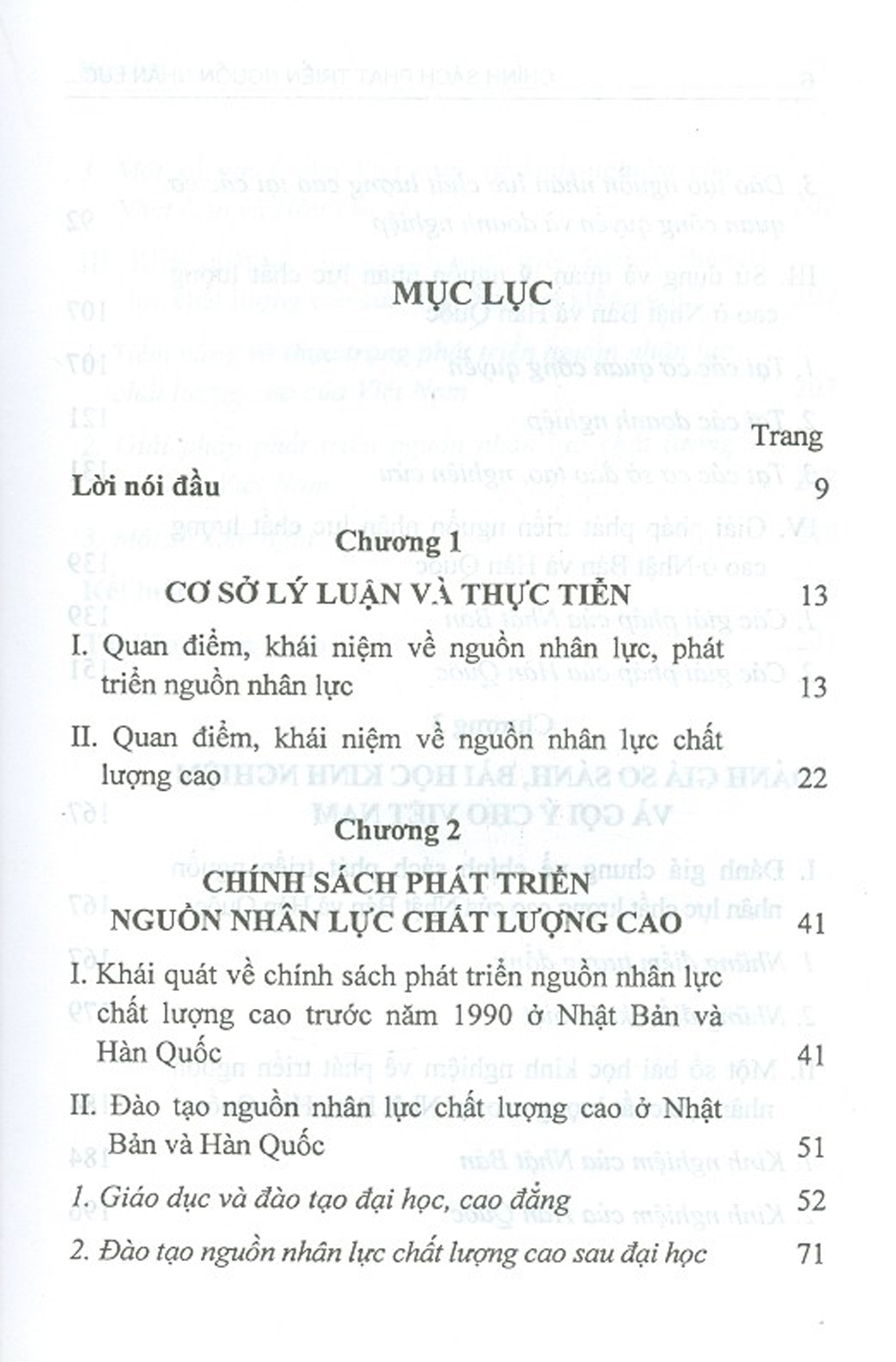 Chính Sách Phát Triển Nguồn Nhân Lực Chất Lượng Cao Ở Nhật Bản Và Hàn Quốc Gợi Ý Cho Việt Nam