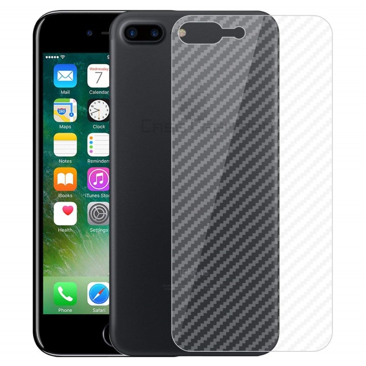 Miếng Dán Mặt Lưng Carbon Chống Trầy cho iPhone 5, 6, 6 Plus, 7, 7 Plus, 8, 8 Plus, X, Xr, Xs Max