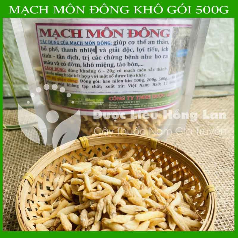 500gram Mạch môn đồng vị thuốc bắc khô sạch
