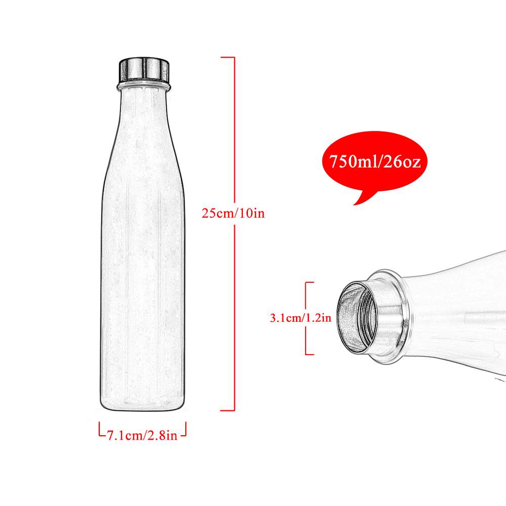 Bình Giữ Nhiệt 680ml / 24oz 2 Lớp Bằng Thép Không Gỉ Cho Các Hoạt Động Ngoài Trời