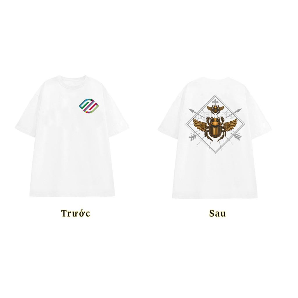 Áo thun FNI.05, Thun 100% COTTON - form rộng UNISEX. Nữ