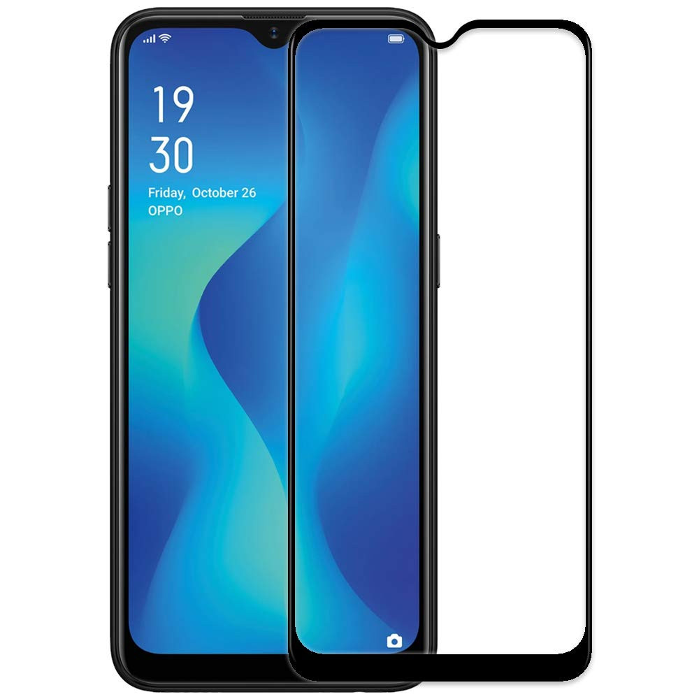 Miếng dán kính cường lực full màn hình 111D cho Oppo A1K hiệu HOTCASE - Hàng nhập khẩu