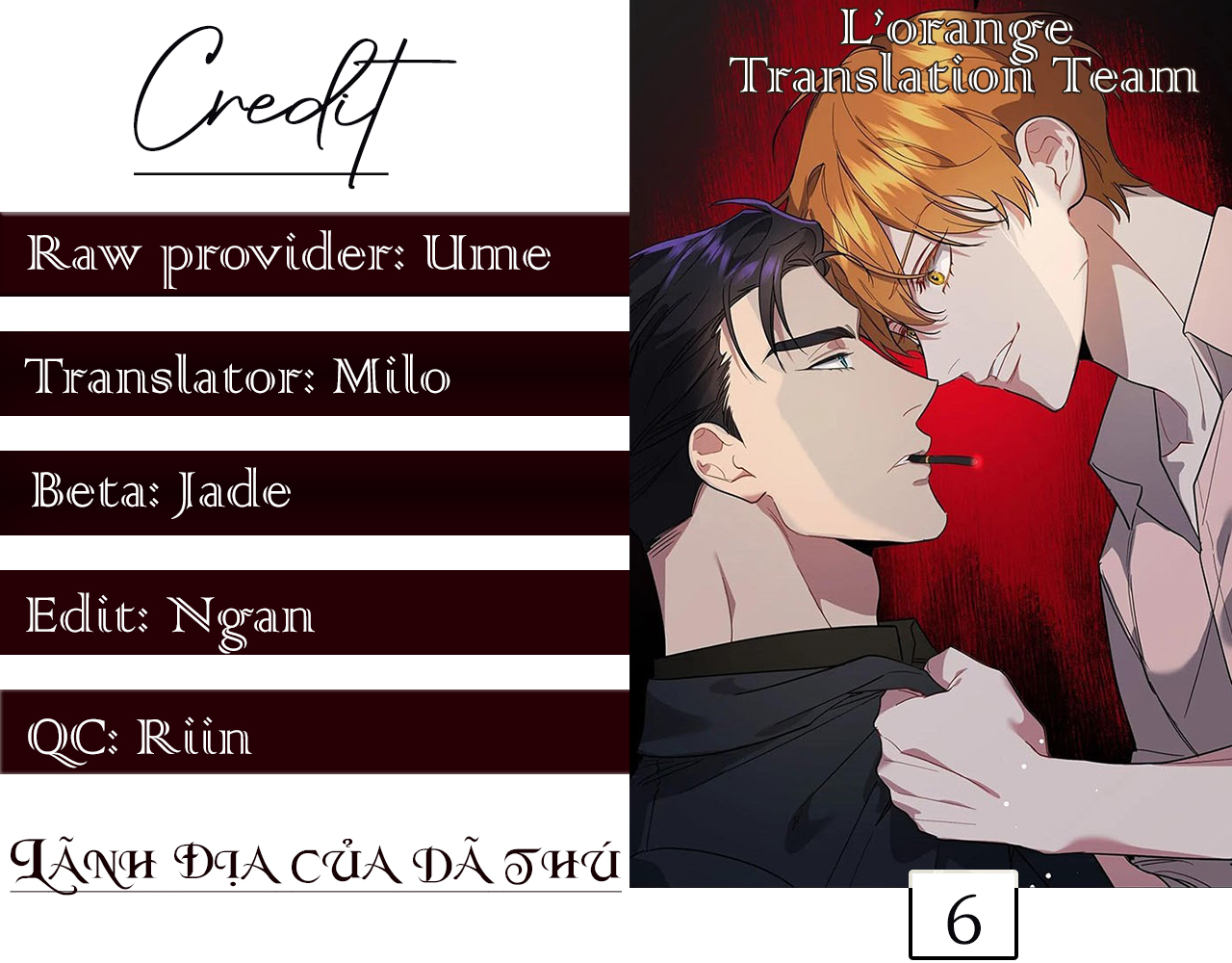 lãnh địa của dã thú chapter 6 8