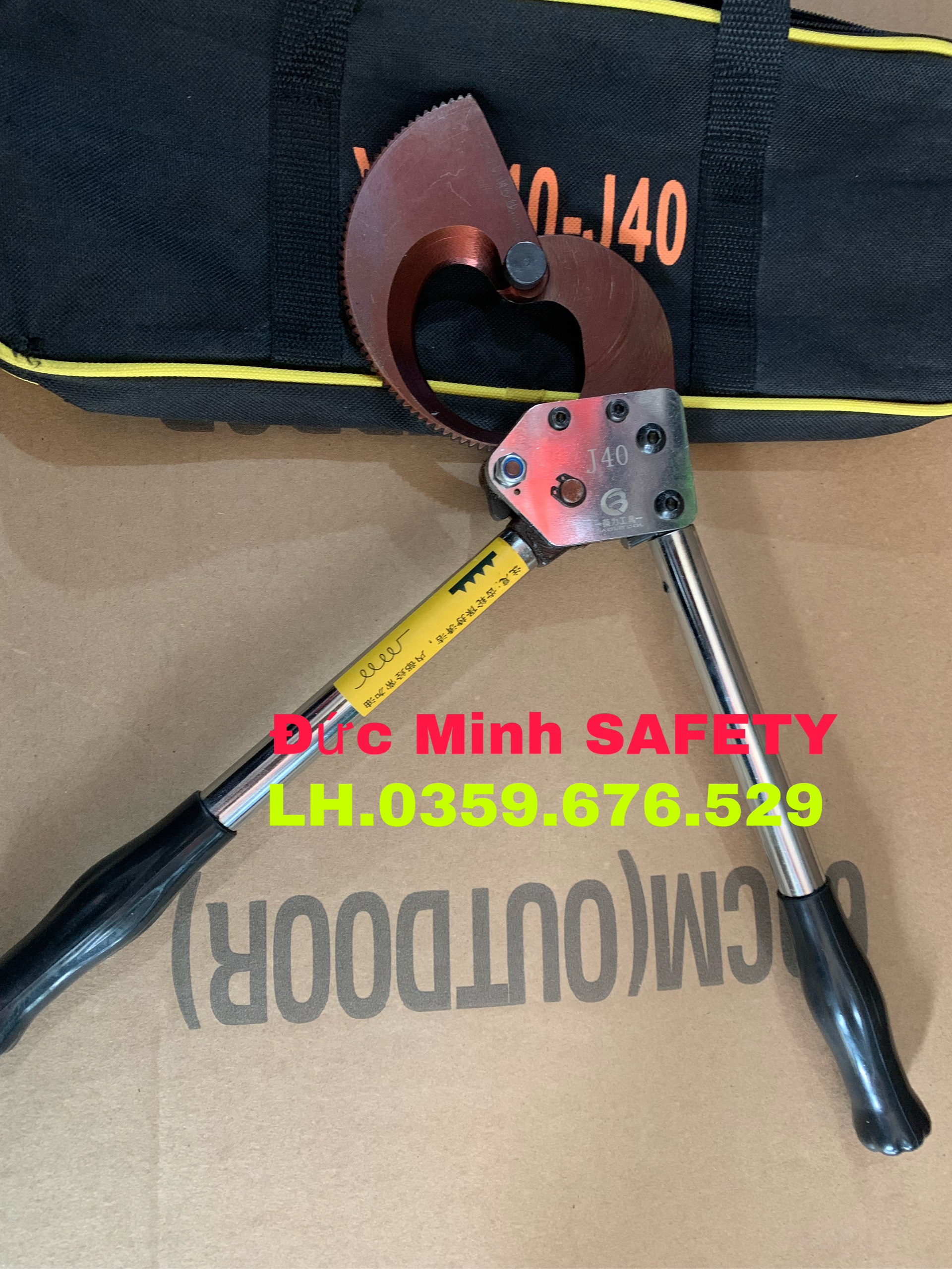 Kìm cắt cáp điện J40, Kéo cắt cáp điện J40