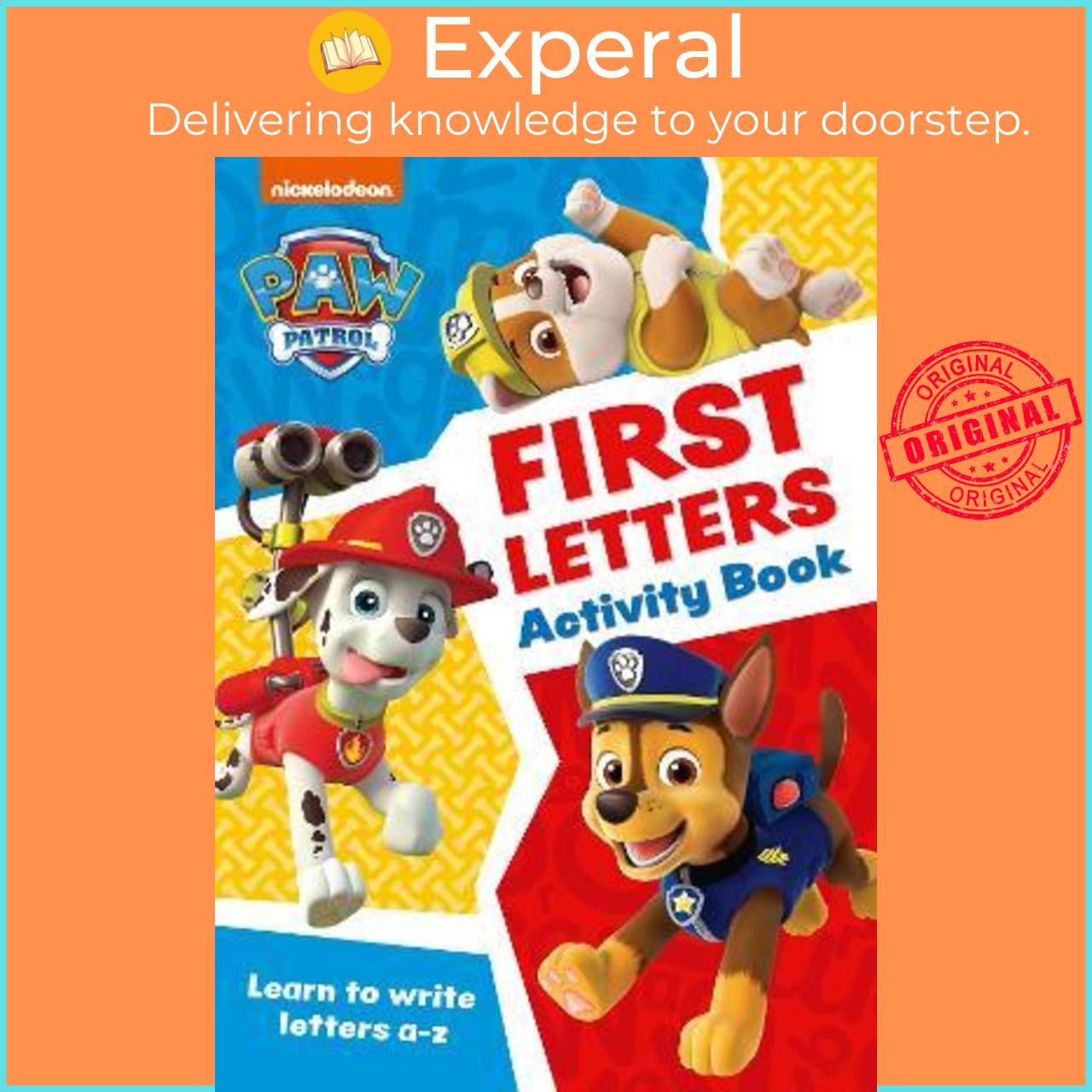 Sách - PAW Patrol First Letters Activity Book : Get Set for School! by