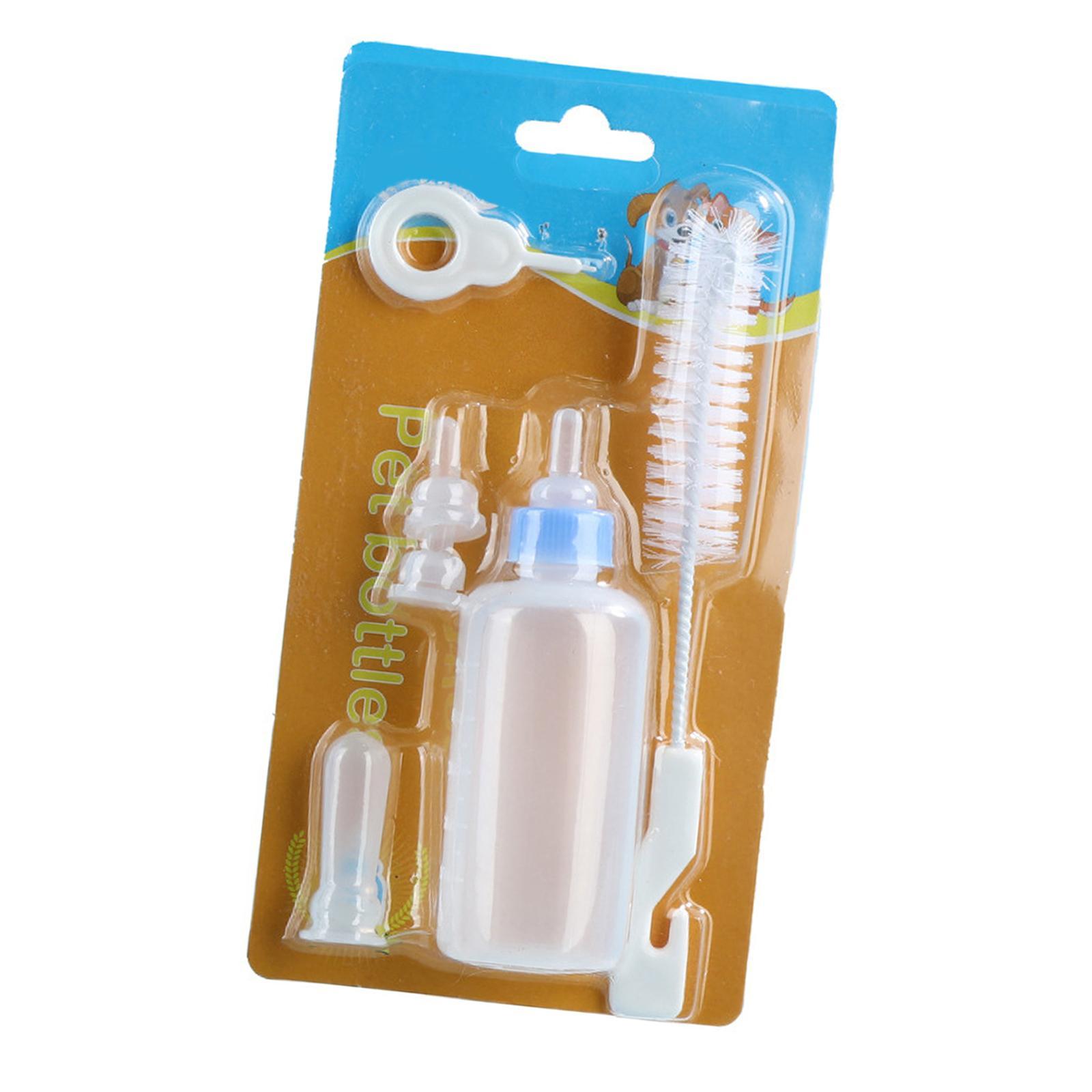 Pet Feeder Bottle Kit Nursing Milk Bottle Professional Feeder Bottle for Drinking