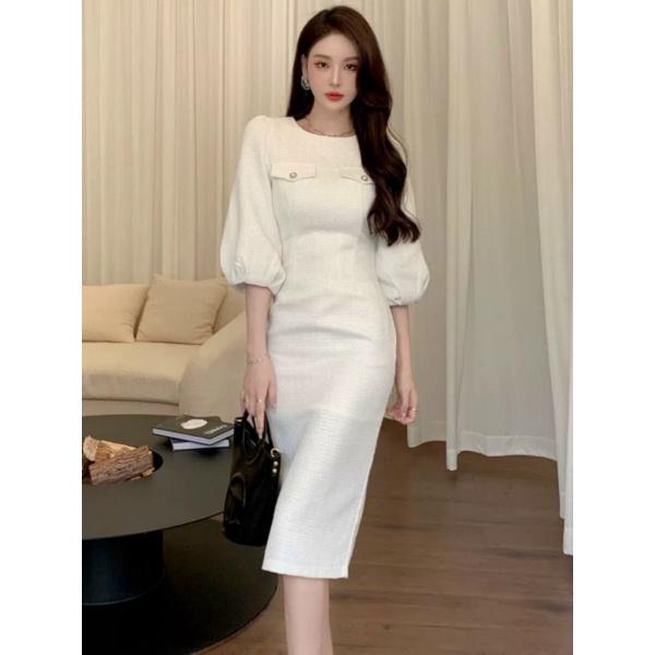 ĐẦM BODY TAY BỒNG CAO CẤP
