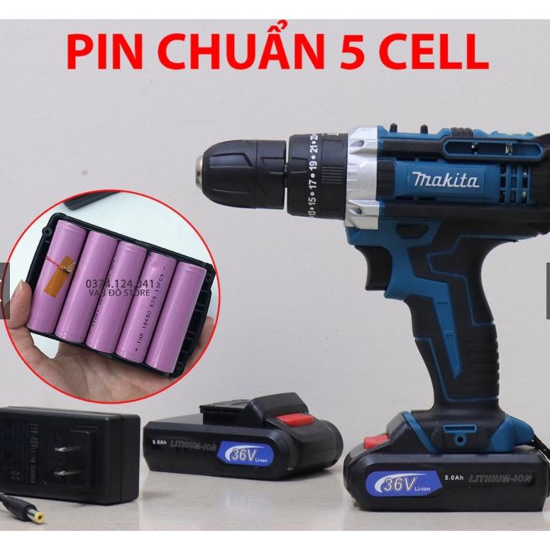 Máy khoan pin MKT 36V Có Phụ Kiện - Máy khoan pin bắn vít