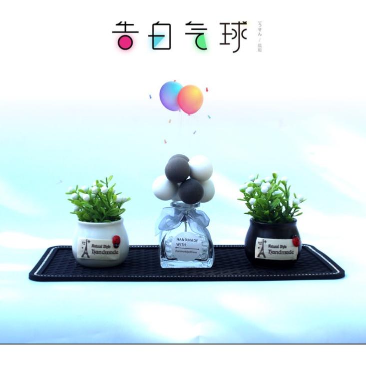 Set bình bông/ bình bóng trang trí taplo ô tô- Hoàng Đông shop