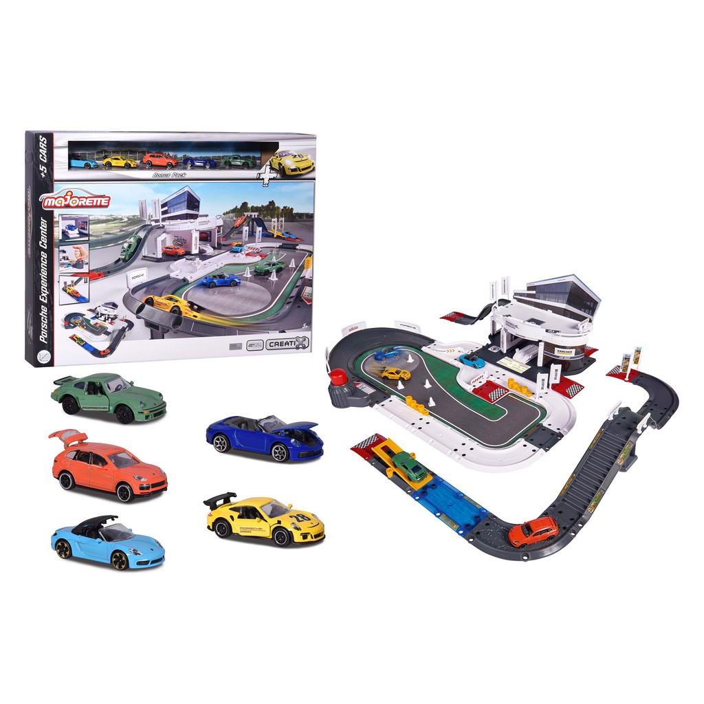 Bộ Đồ Chơi Mô Hình Trạm Xe MAJORETTE Porsche Experience Center + 5 Cars 212050029 - Simba Toys Vietnam