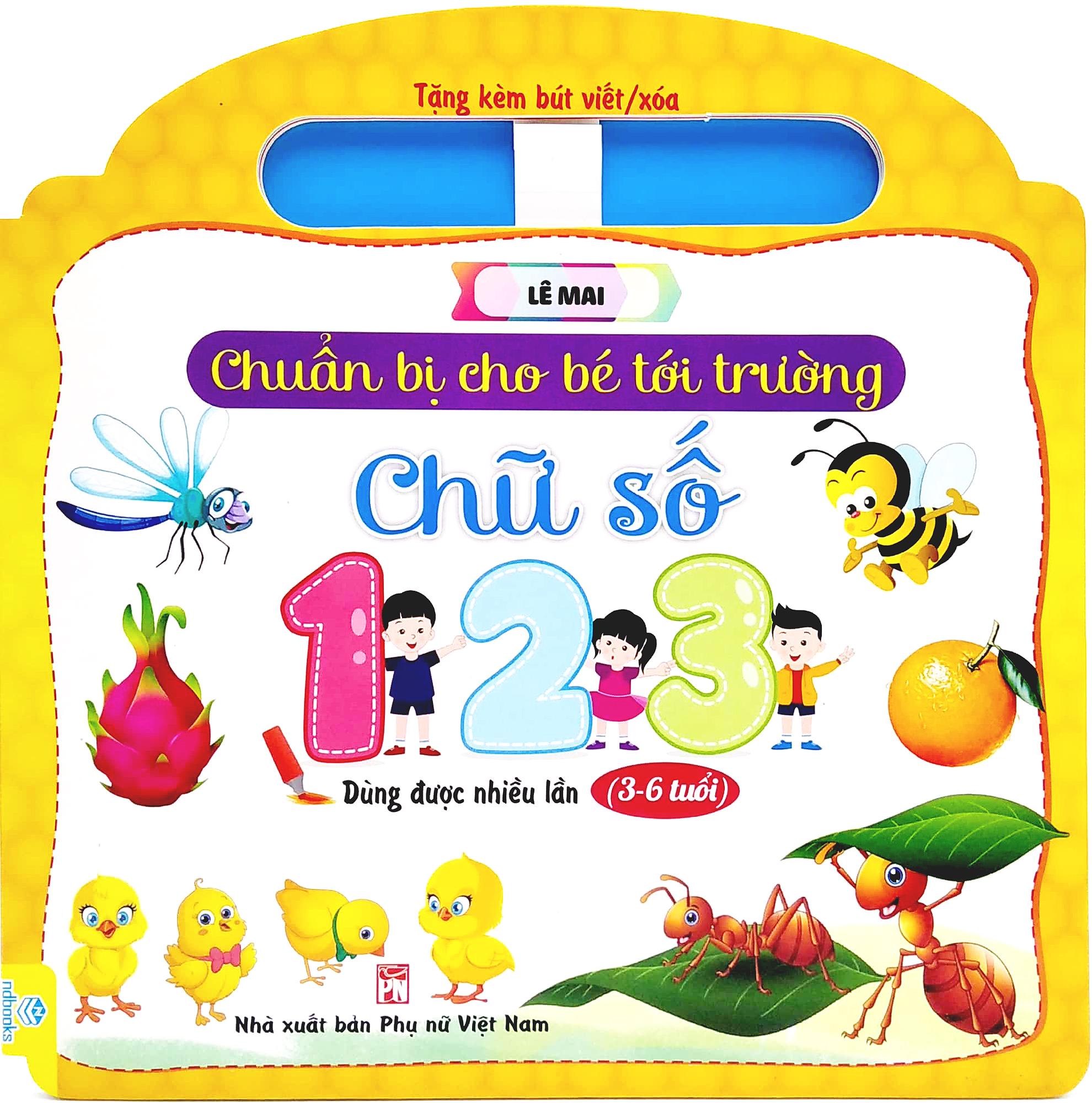 Chuẩn Bị Cho Bé Tới Trường - Chữ Số (3-6 Tuổi)