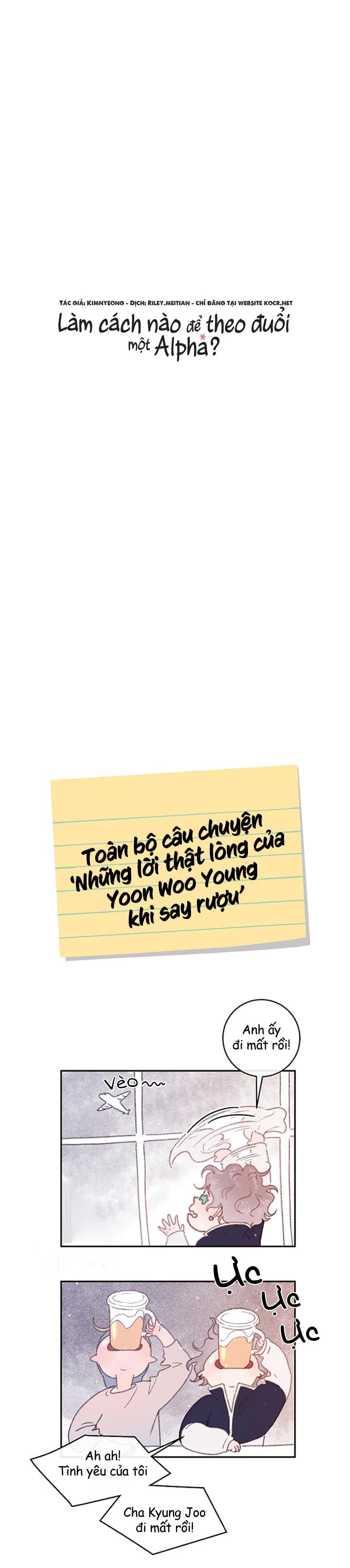 làm cách nào để theo đuổi một alpha? chapter 38 5