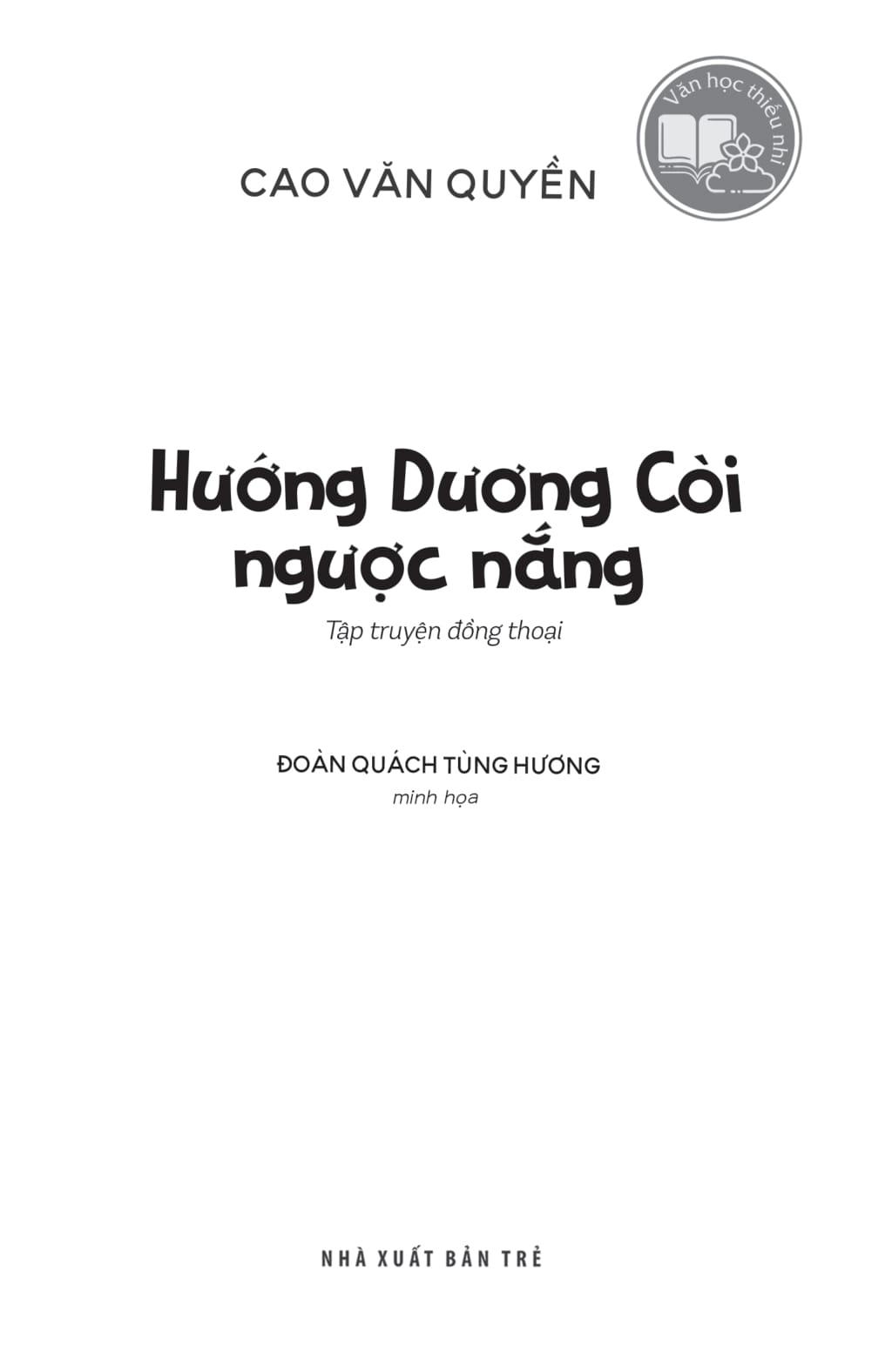Sách - Văn Học Thiếu Nhi - Hướng Dương Còi Ngược Nắng