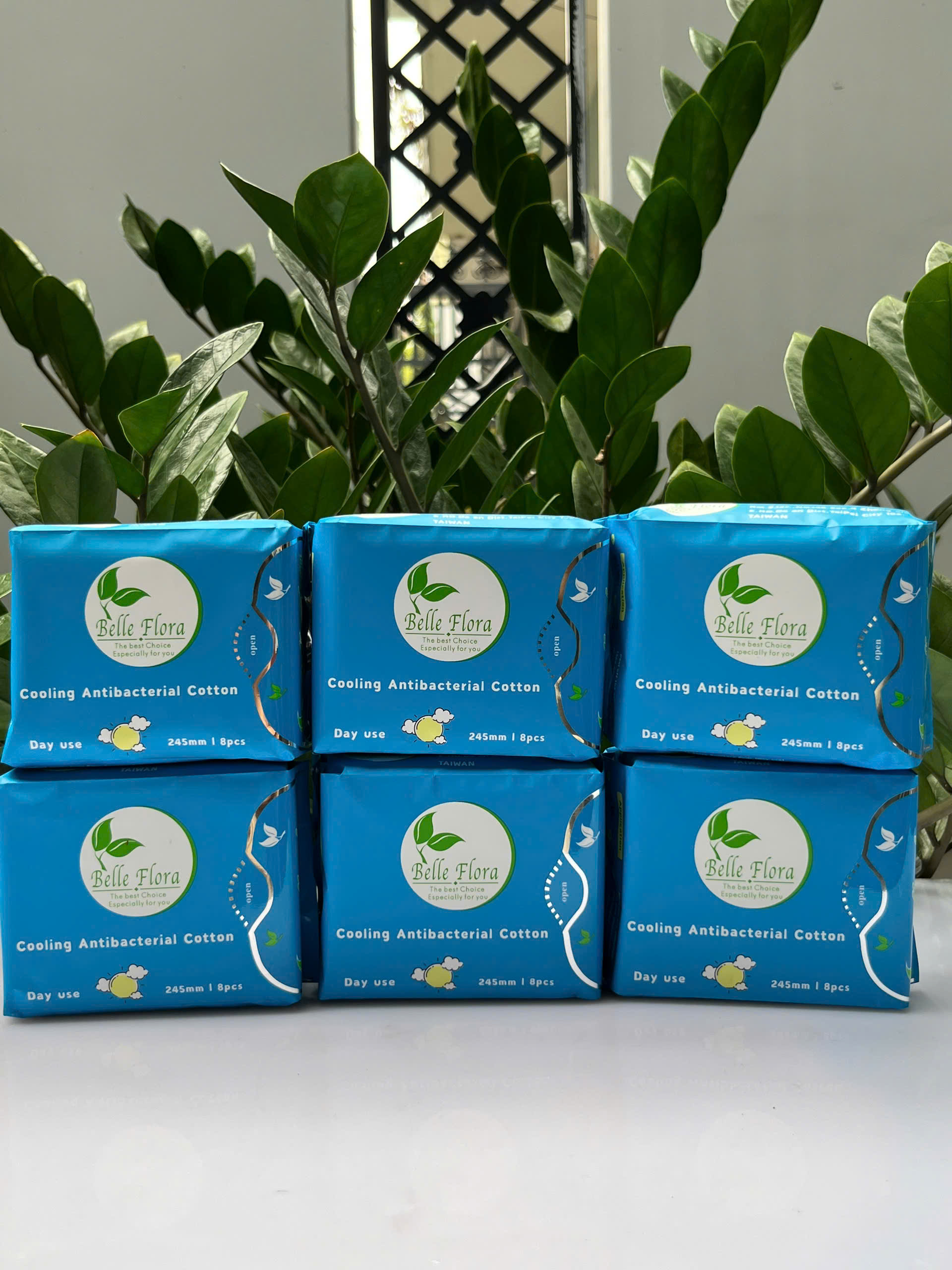 Bộ Băng Vệ Sinh Belle Flora Cotton Ban Ngày - combo 6 gói