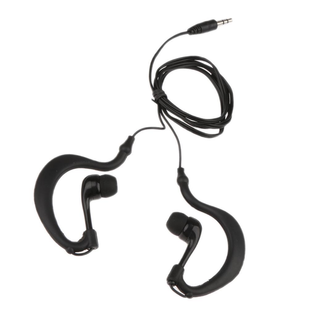 7-8pack 3.5mm Earhook Sport Waterproof Earphone Headphone for iPod MP3 Player