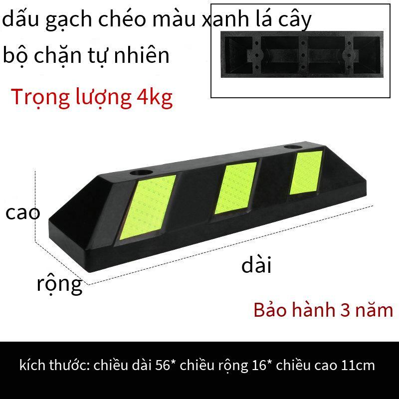 Đảm bảo chất lượng không gian để xe cao su không gian đậu xe cọc đất dày chống va chạm tam giác giữ chỗ khung cọc khung cột xe riêng chiếm nhà để xe
