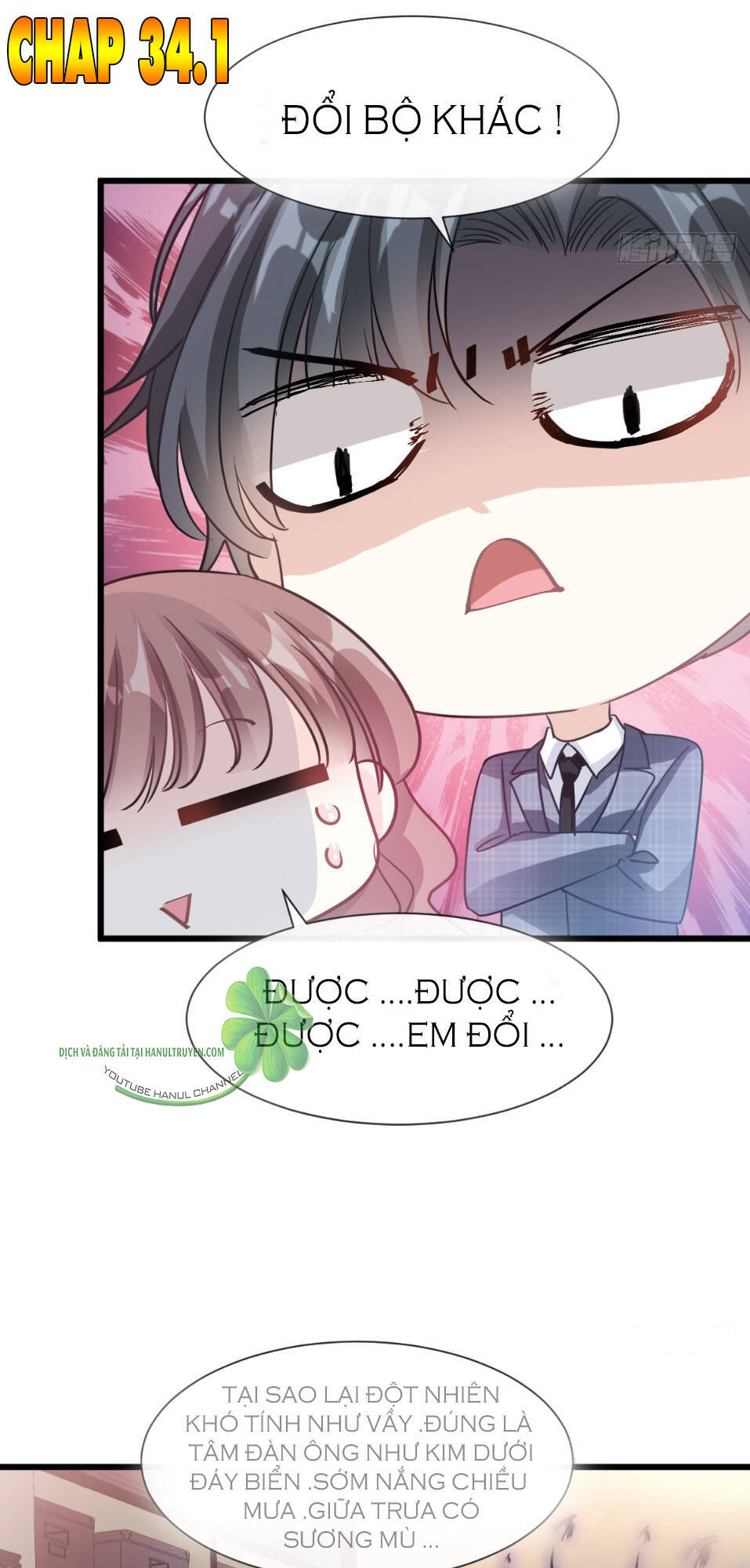 bá đạo tổng tài nhẹ nhàng yêu chapter 34.1 2