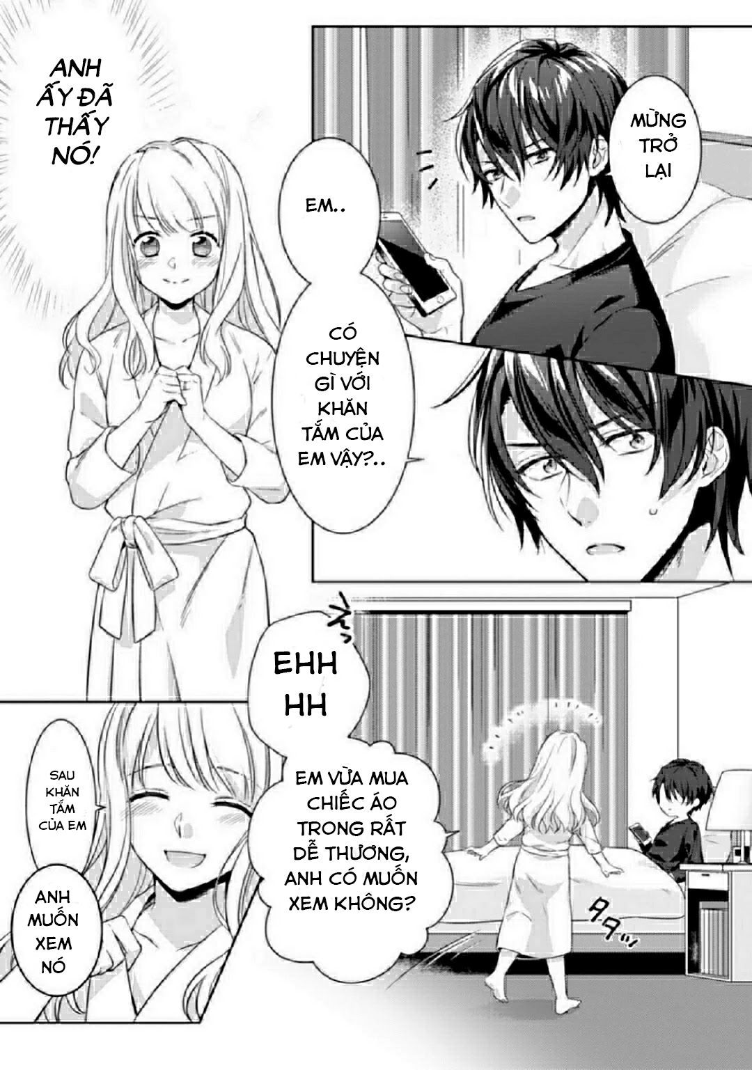 ecchi bị cấm cho đến khi kết hôn!? câu chuyện về hai người và đêm đầu tiên mong đợi chapter 1 19