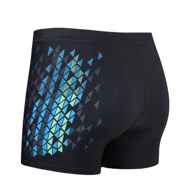 Quần bơi nam Boxer YESURE Diamon Chất liệu polyester Spandex cao cấp , chống thấm , nhanh khô form Fitness thời trang - Hàng Chính Hãng