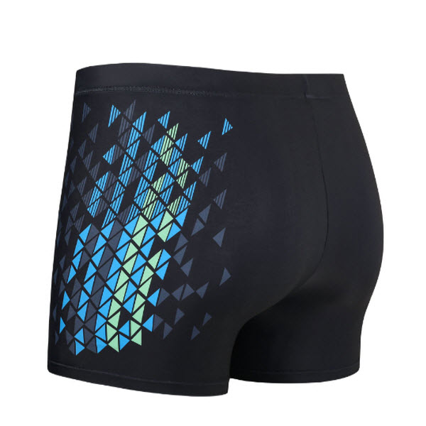 Quần bơi nam Boxer YESURE  Chất liệu  polyester Spandex cao cấp , chống thấm , nhanh khô form Fitness thời trang (Tặng kèm nón bơi + bịt tai silicon)