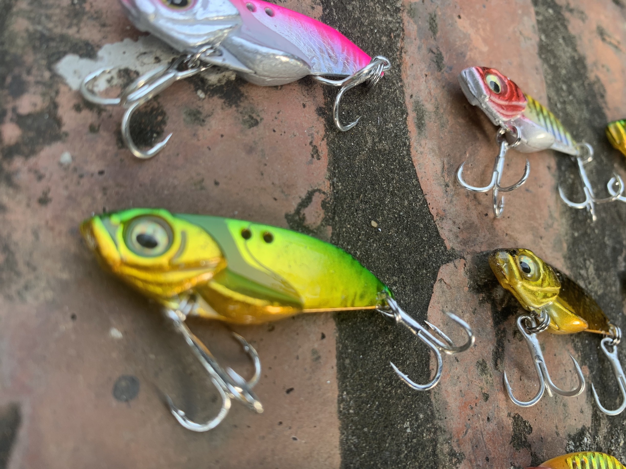 Mồi giả câu lure - Combo 3 con cá sắt 10g - Lưỡi câu BKK cao cấp - MC 02