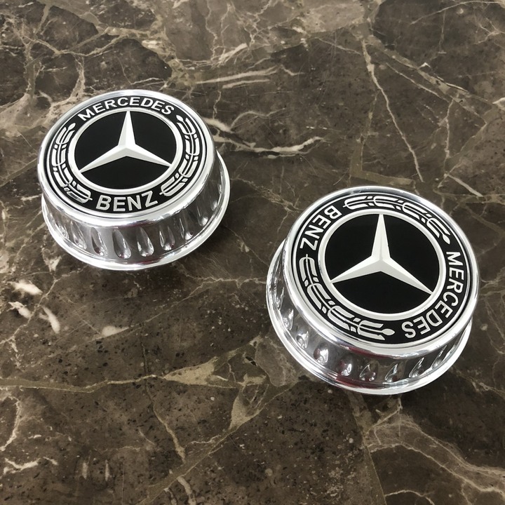 Logo chụp mâm, ốp lazang bánh xe ô tô Mercedes và Maybach - Mã: TY-83