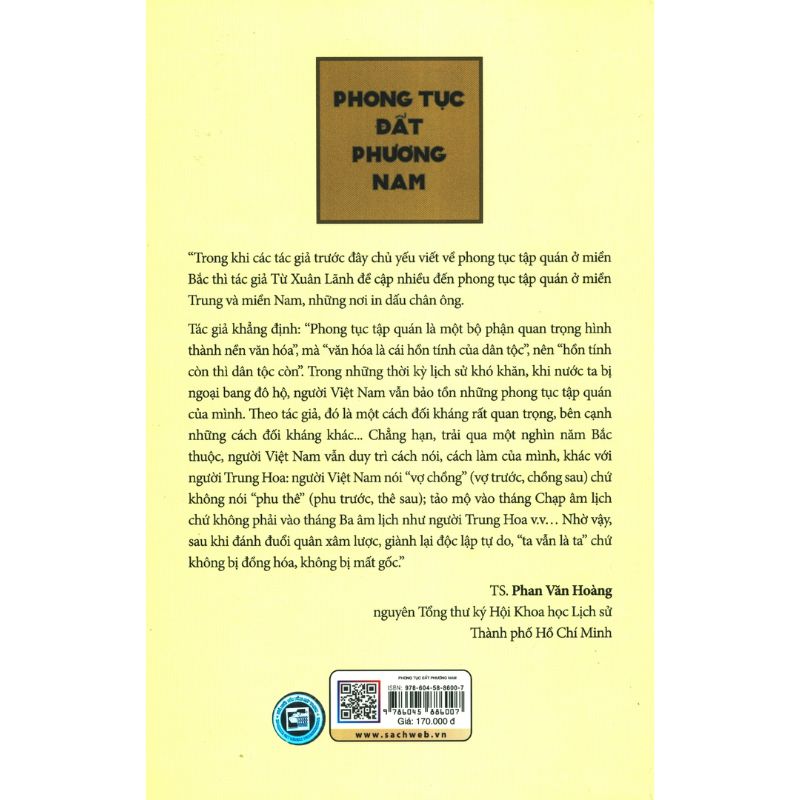 Sách Phong Tục Đất Phương Nam