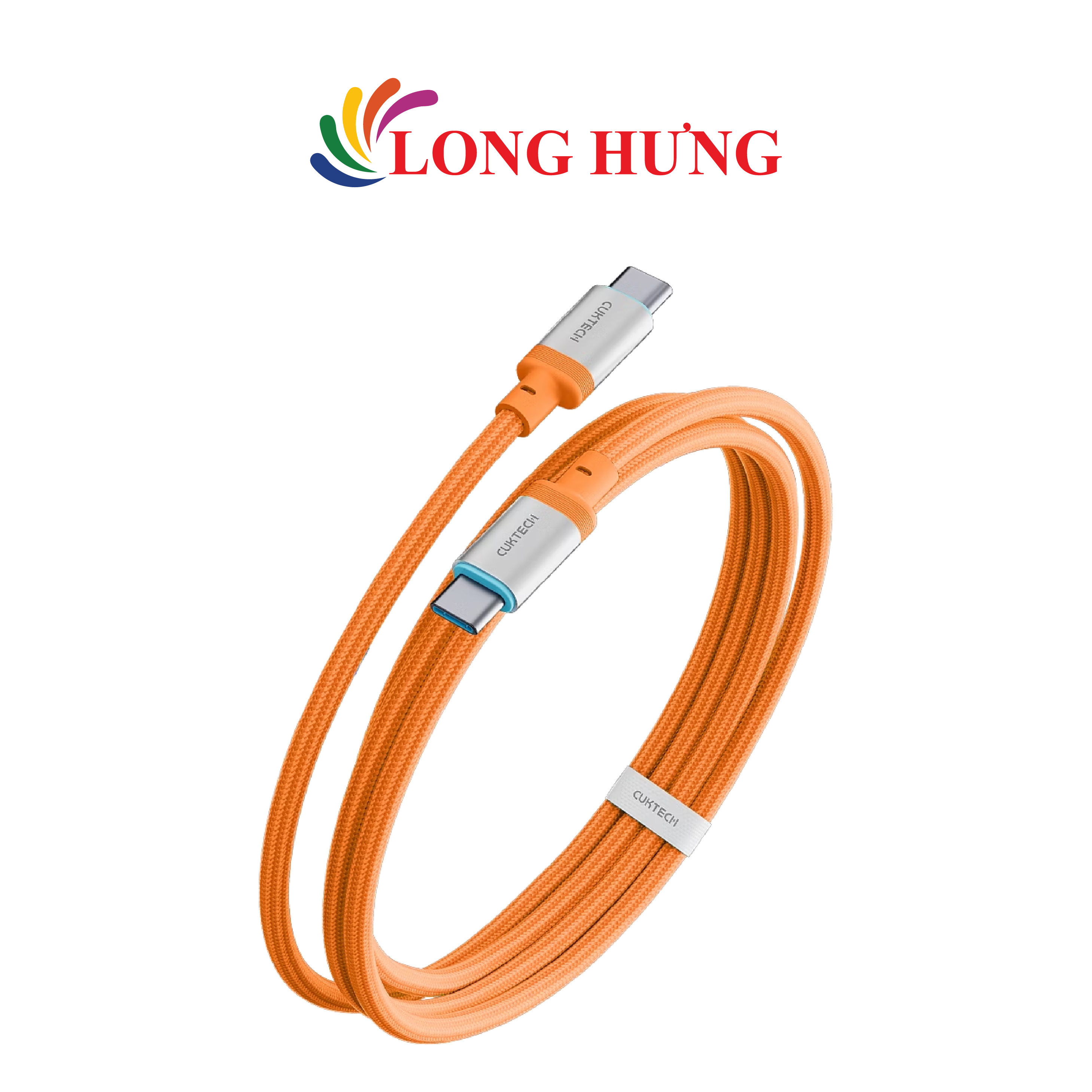 Cáp USB Type-C to Type-C Cuktech 6A 1.5m 240W CTC615W - Hàng chính hãng