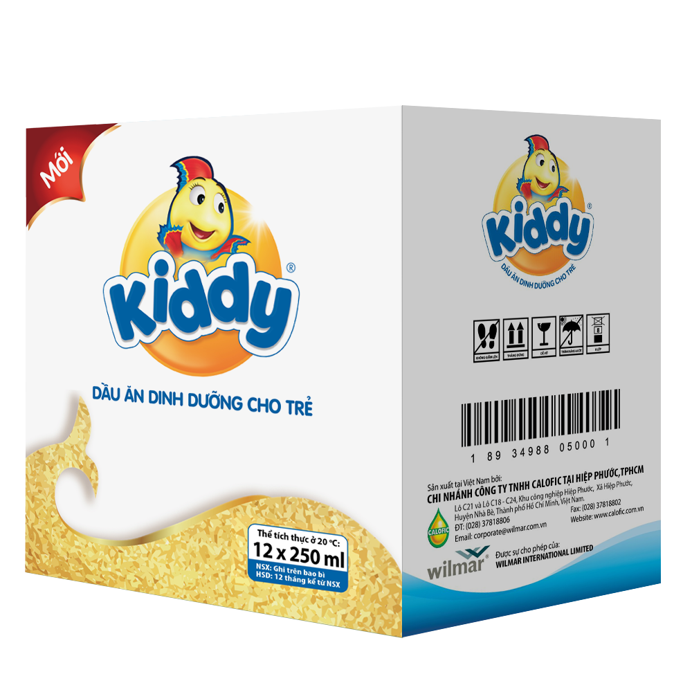 Dầu Ăn Dinh Dưỡng Kiddy 250ml