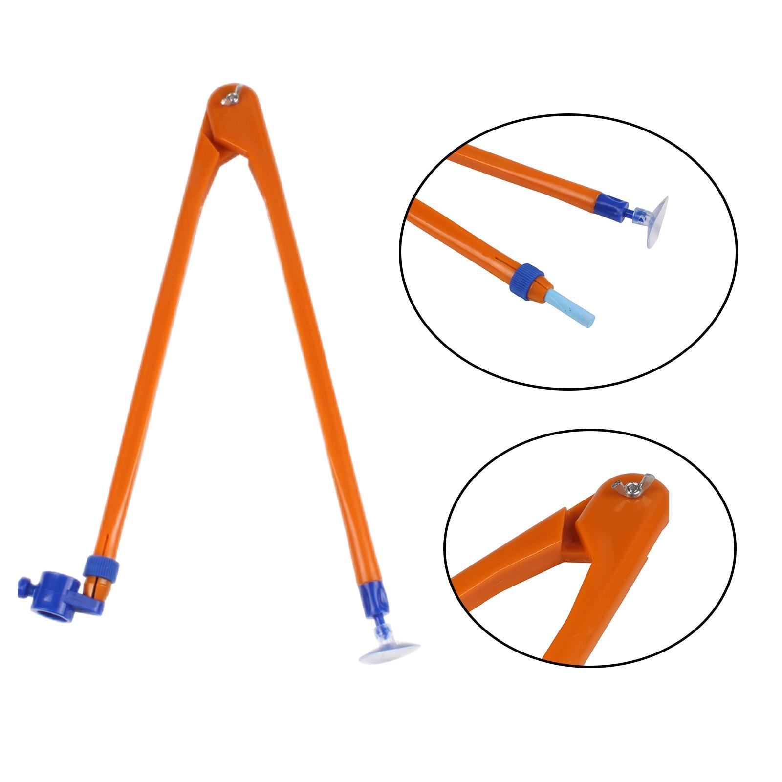 Math Compass Compass Large Number Professional Angle Measurement Teaching Supplies Math Math Geometry Ruler for Classroom Teaching