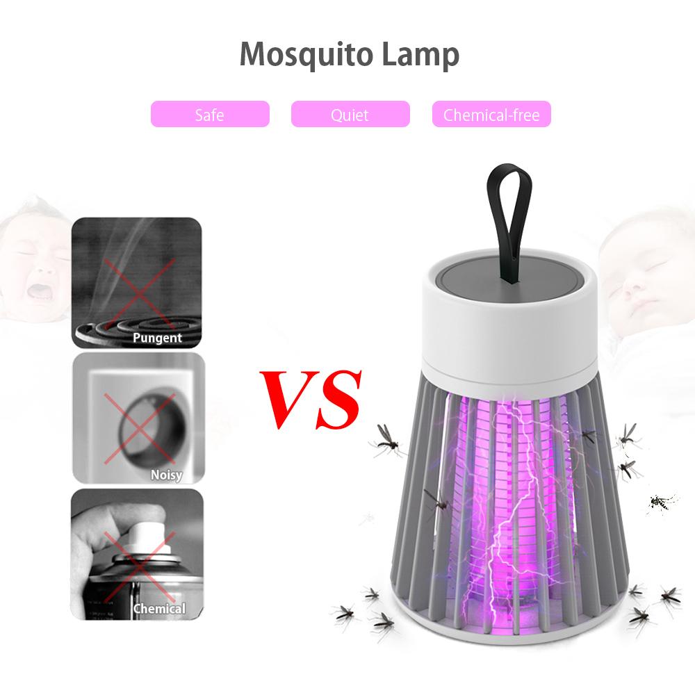 Đèn diệt muỗi di động bằng điện có thể sạc lại