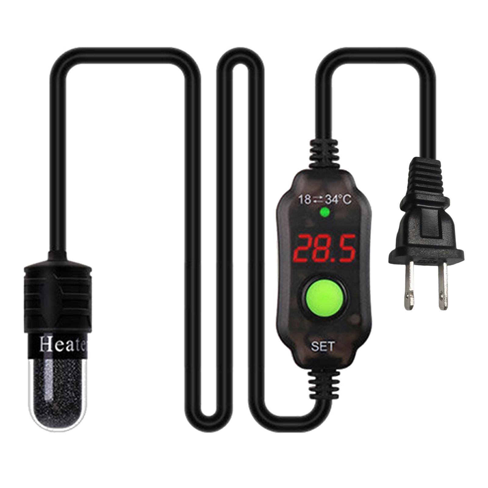 Aquarium Fish Tank Heater Submersible Thermostat Heat Rod for Betta