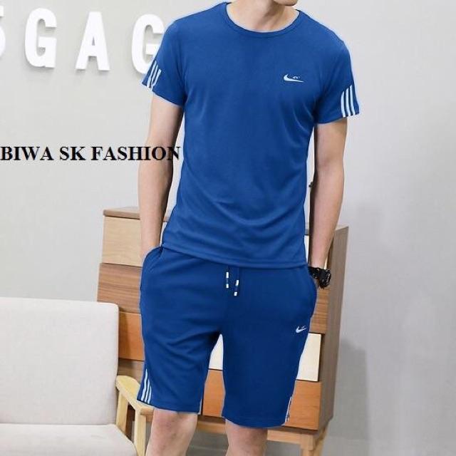 Bộ quần áo thể thao nam nữ ba sọc