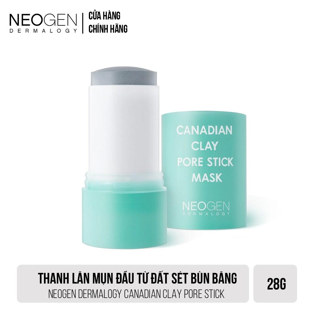 Thanh Lăn Mụn Đầu Đen Từ Đất Sét Bùn Băng Neogen Dermalogy Canadian Clay Pore Stick 28g