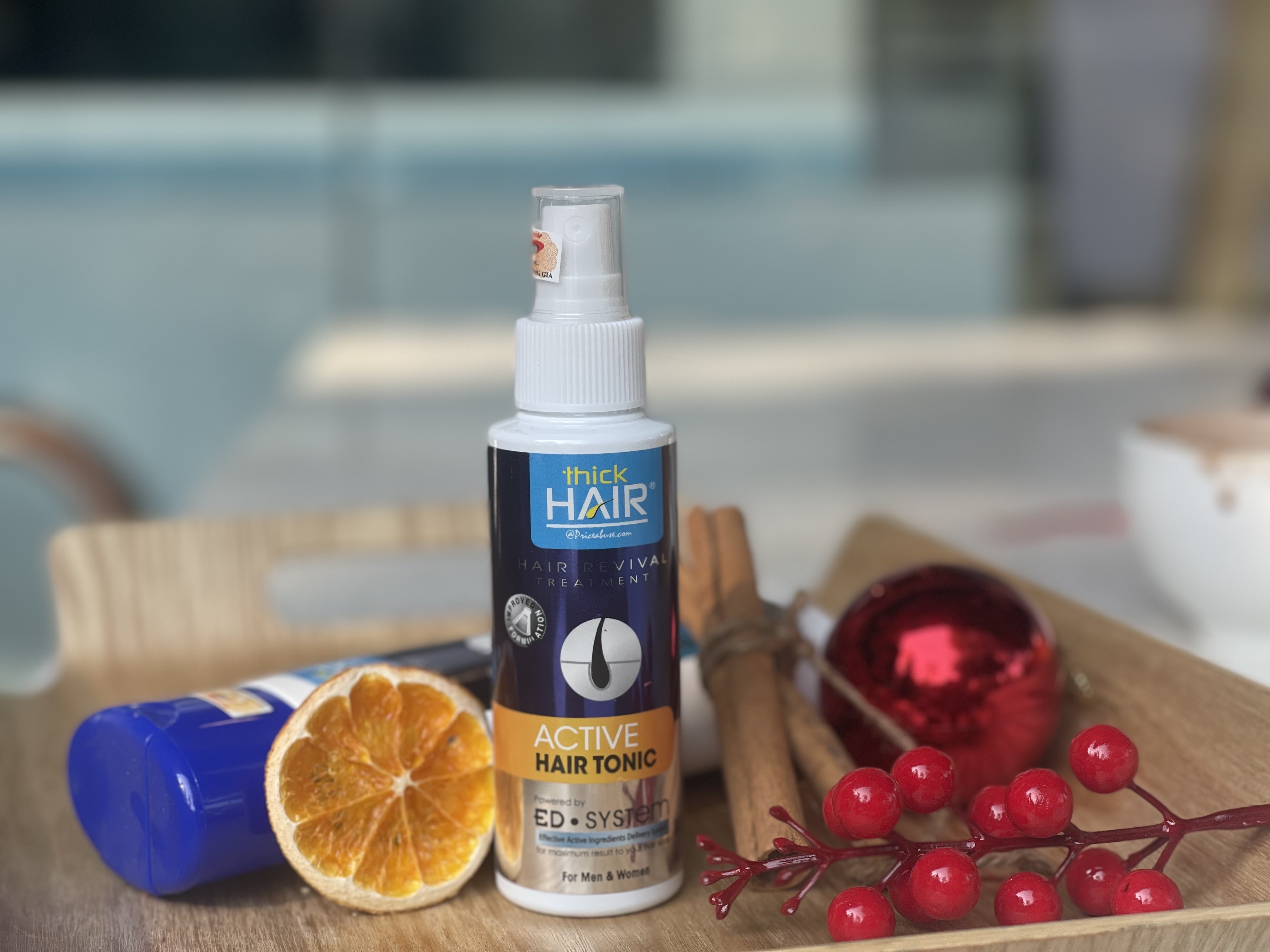 Xịt Nước Kích Mọc Tóc THICK HAIR TONIC 80ML I Tinh Chất Ngăn Rụng Tóc, Dưỡng Tóc -