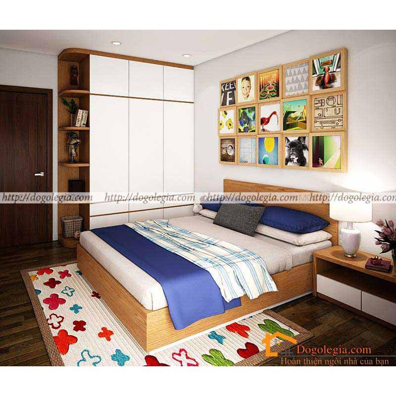 Phòng Ngủ Sang Trọng Tuyệt Đối Với Bộ Giường Tủ LG-BPN018