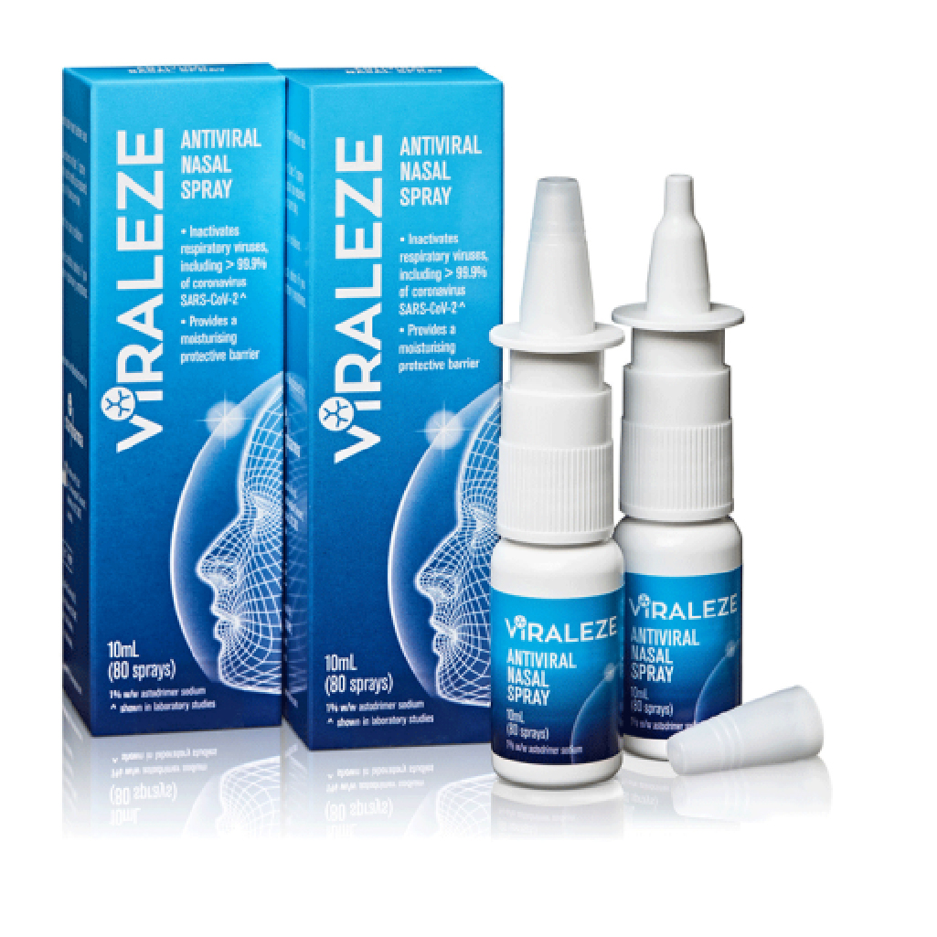 Combo 2 chai bình xịt mũi Viraleze Starpharma Úc 10ml