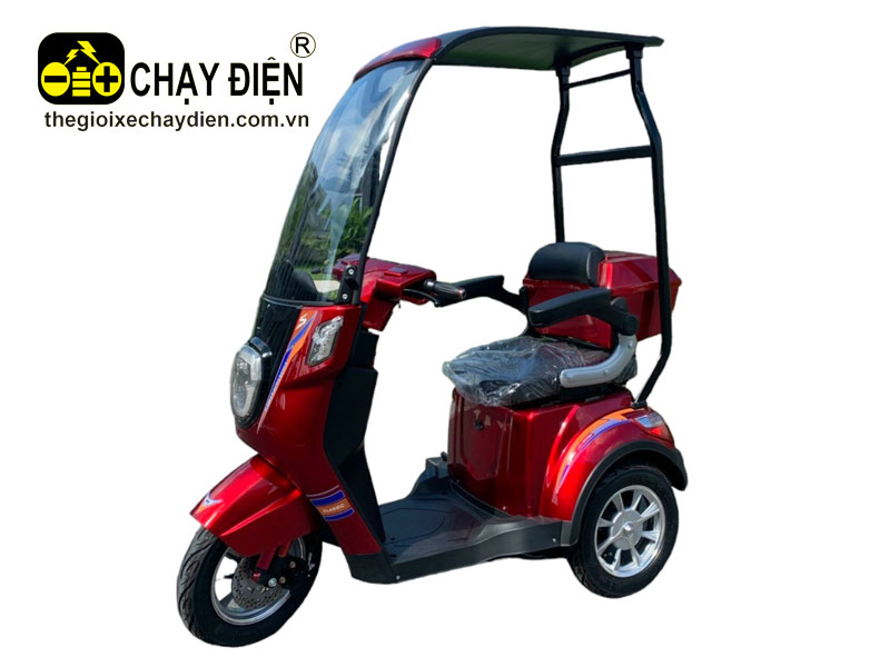 XE 3 BÁNH ĐIỆN LIXI PRO CÓ MÁI CHE