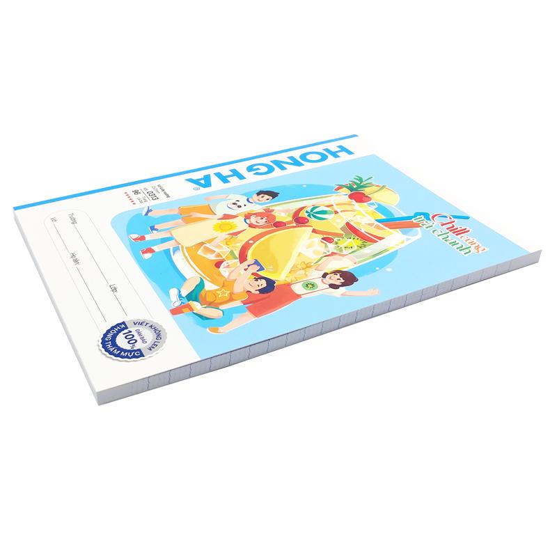 Tập Học Sinh Chill Cùng Trà Chanh 4 Ô Ly 96 Trang 100gsm - Hồng Hà 0313 (Mẫu Sản Phẩm Giao Ngẫu Nhiên)