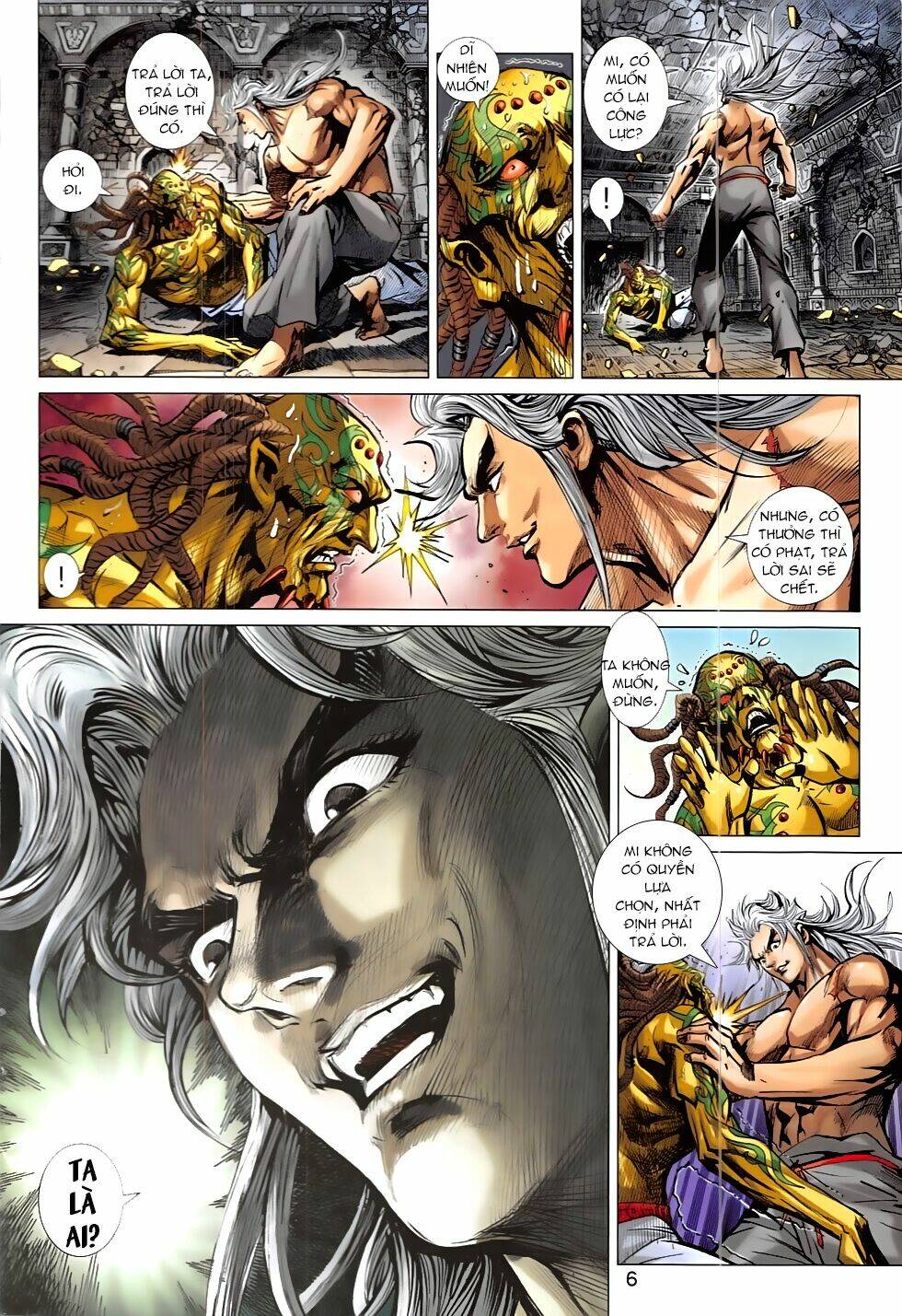 tân tác long hổ môn chapter 823 6