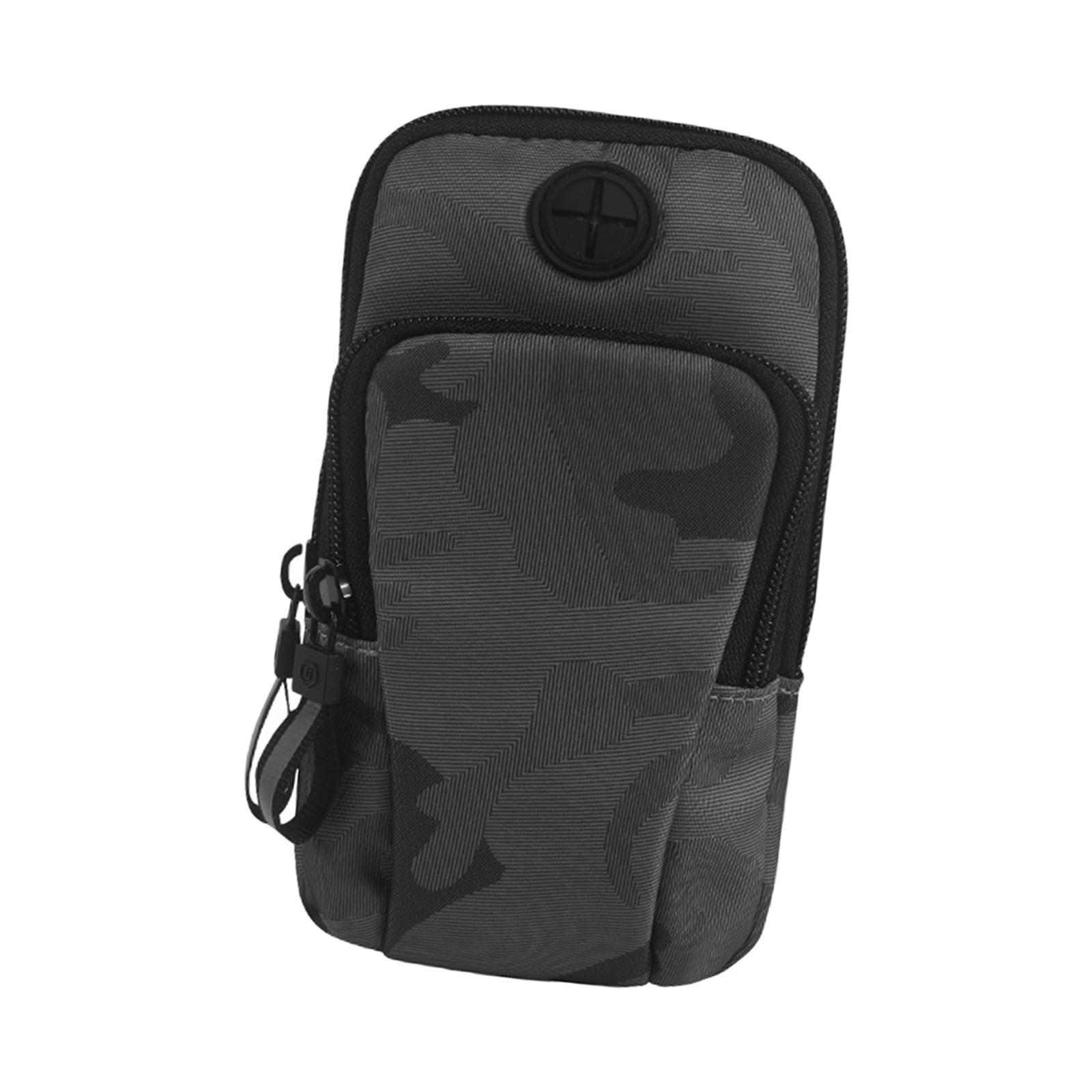 Arm Bag Phone Holder, with Adjustable Arm Strap Portable Running Armband for Workout Camping