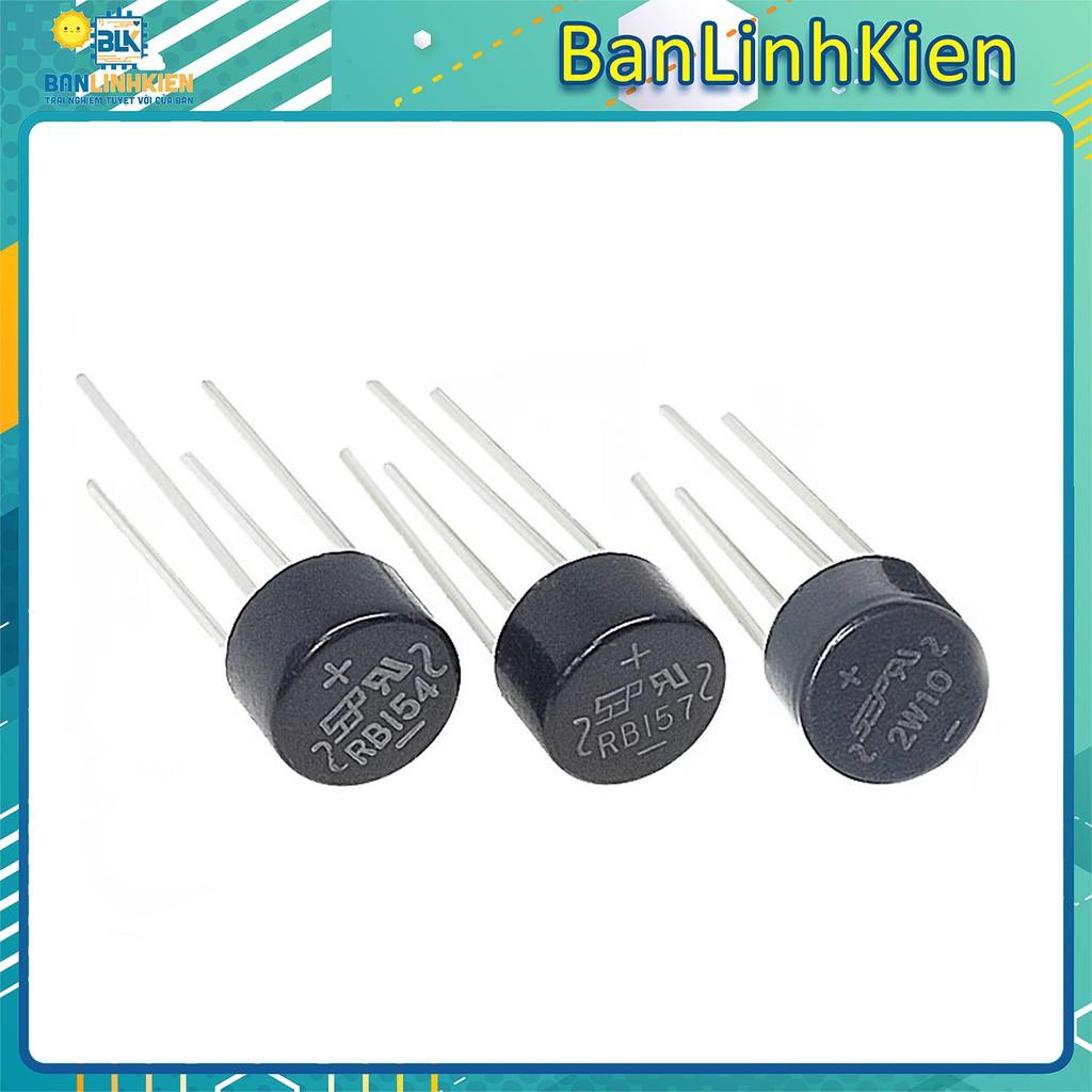 Diode cầu tròn 2A 1000V/ 2W10