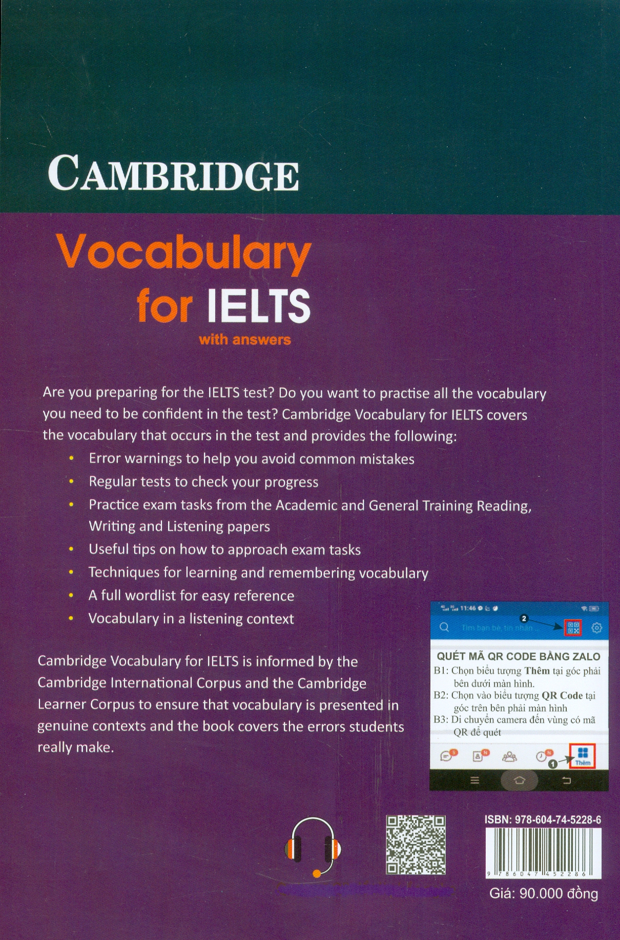 Vocabulary For IELTS With Answers (Self-study vocabulary practice) - Từ vựng luyện thi IELTS