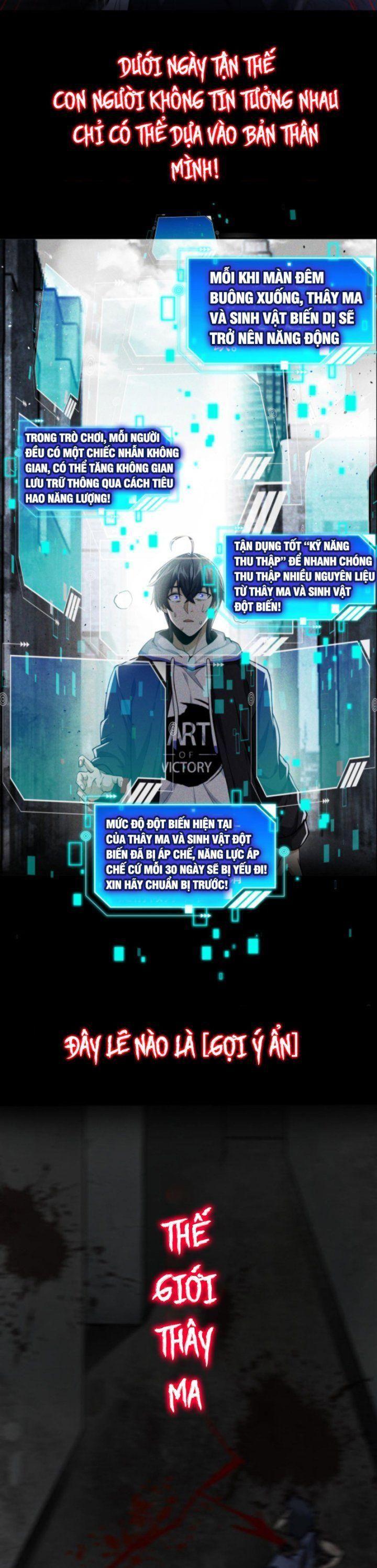 sống sót ngày tận thế: tôi thấy được những gợi ý ẩn chapter 0 2