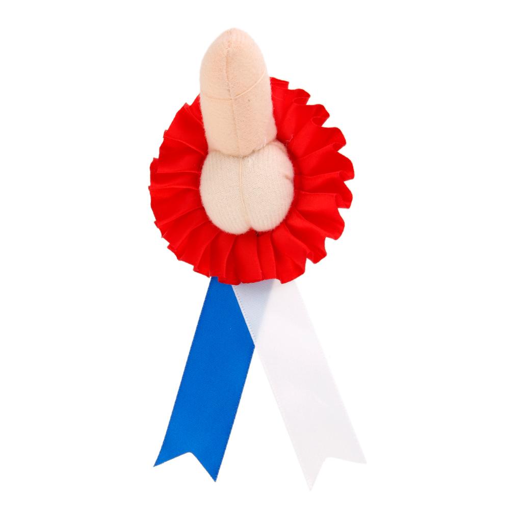 Willy Penis Badge Rosette Eye Mask Hen Party Girls Night Out Accessory