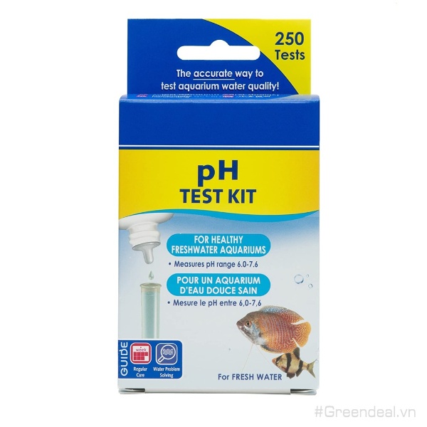 BỘ KIỂM TRA PH  HIGH RANGE PH TEST KIT HÀNG CAO CẤP DÀNH CHO HỒ CÁ CẢNH